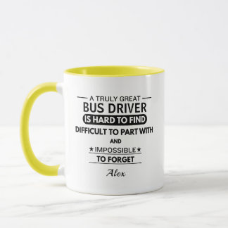 Caneca Motorista de Ônibus Personalizado