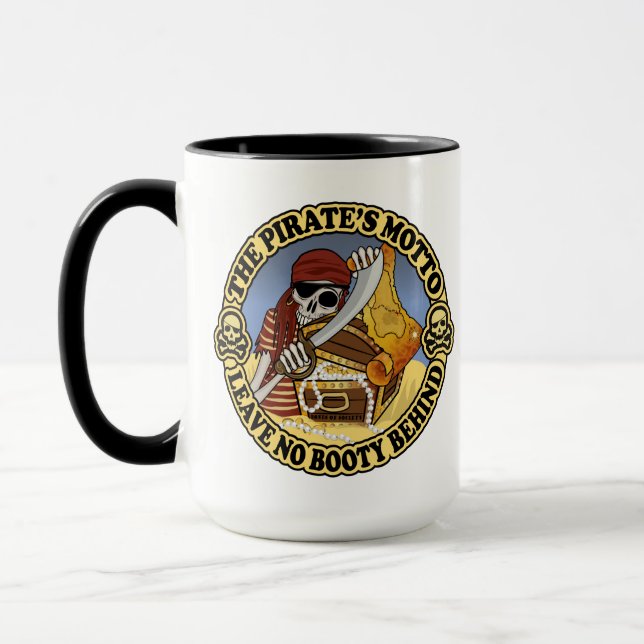 Caneca Motto Pirate (Esquerda)
