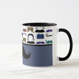 Caneca Moustache na moda Stache do bigode do guiador