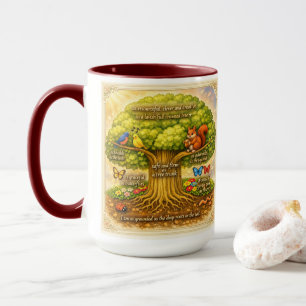 Caneca mova-se ao longo do dia de forma constante, induzi