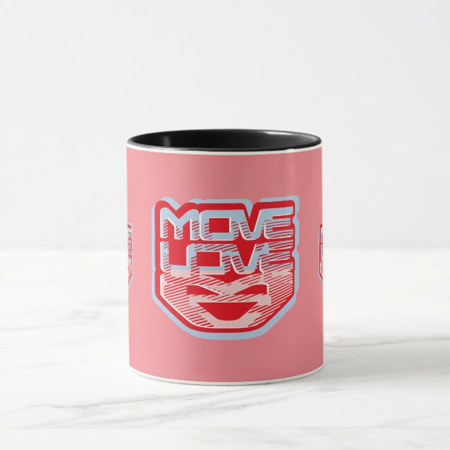 CANECA MOVE AMOR CORAÇÃO POR MASANSER PIXELAT (Centro)