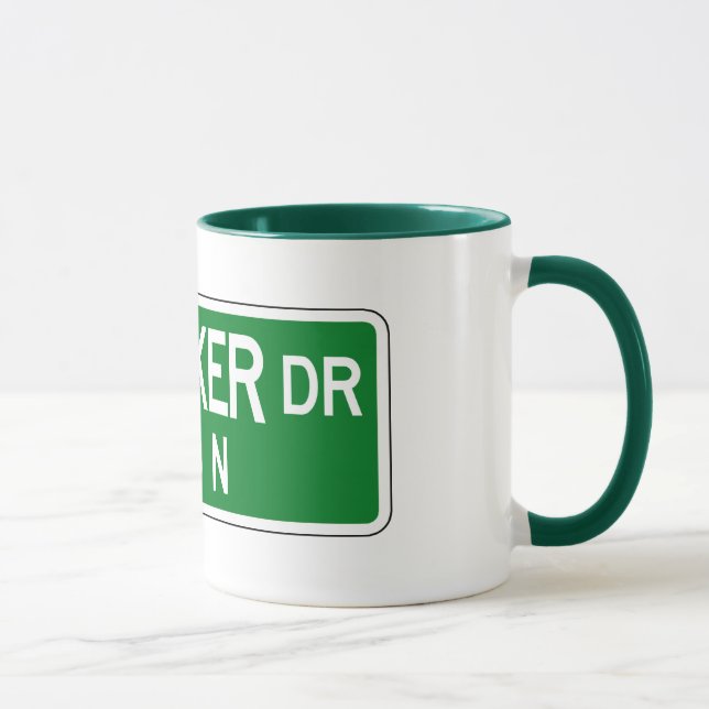 Caneca Movimentação de Wacker, sinal de rua de Chicago, (Direita)