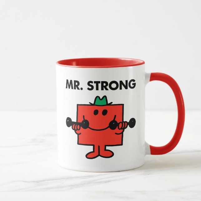 Caneca Mr. Strong | Lifting Weights (Direita)