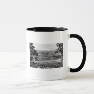Caneca Mt. Capa da fotografia do vale de Hood River