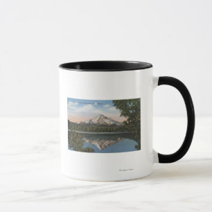 Caneca Mt. Capa, Oregon - vista da montanha de perdido