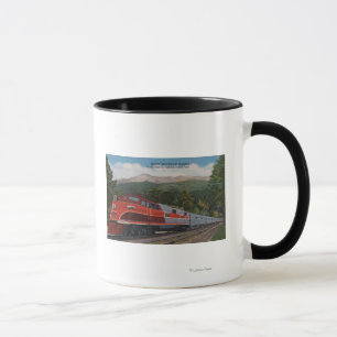 Caneca Mt. rochoso Rocket (trem), pico dos piques,
