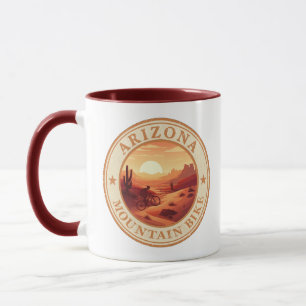 Caneca Mtb Az Sedona - Bicicleta de Montanha do Arizona
