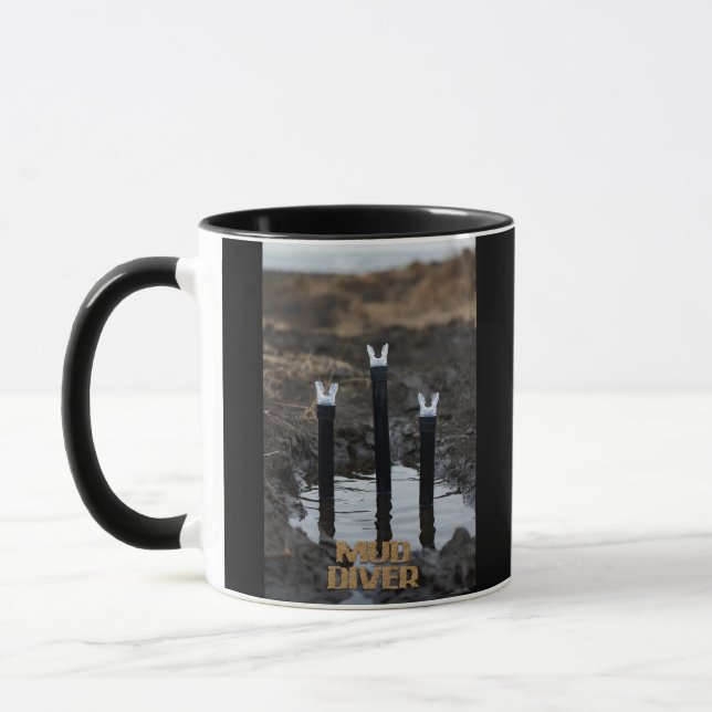 Caneca Mud Diver combo de mão direita preta (Esquerda)