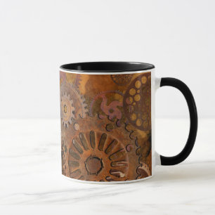 Caneca Mudança de engrenagens - Ursos e Cogs Steampunk