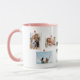 Caneca Mudança de foto de colagem para o melhor amigo