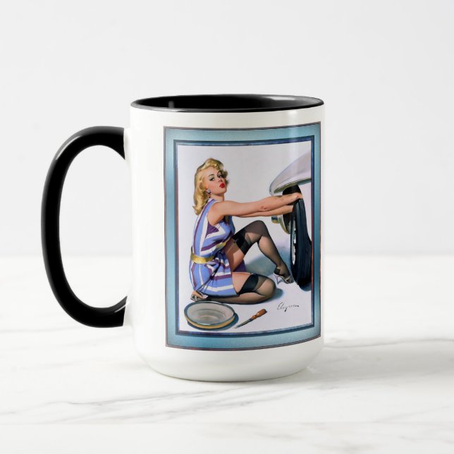 Caneca Mudança Rápida de Gil Elvgren (Esquerda)