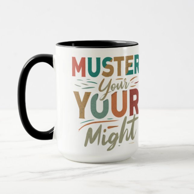 Caneca Mude seu potencial" Mug 🍺 (Esquerda)