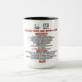 Caneca Muffin De Choco Branco Perfeito De Presente/Amorei