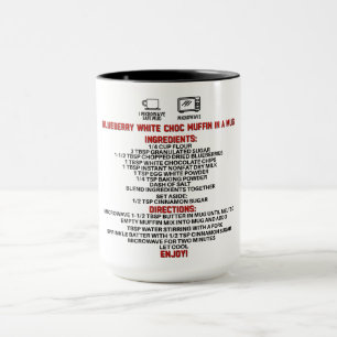 Caneca Muffin De Choco Branco Perfeito De Presente/Amorei