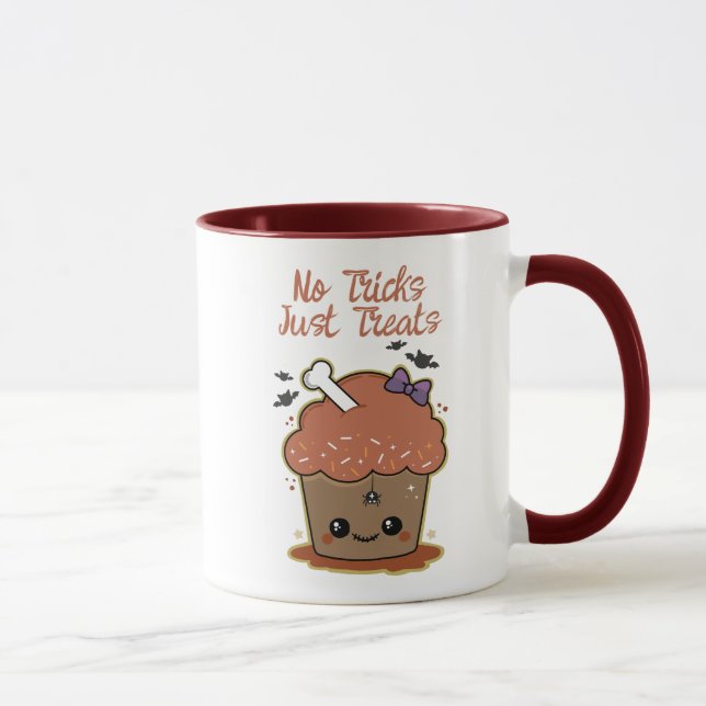 Caneca Muffin Kawaii Halloween (Direita)