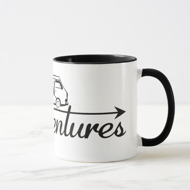 Caneca Mug 2 colors Van Adventures (Direita)
