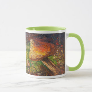 Caneca Mug Ann Hayes Pintando Cogumelos