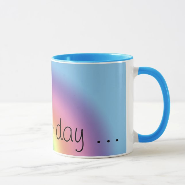Caneca Mug - Arco-Íris do Novo Dia (Direita)
