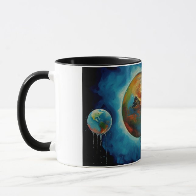 Caneca Mug art abstrait (Esquerda)