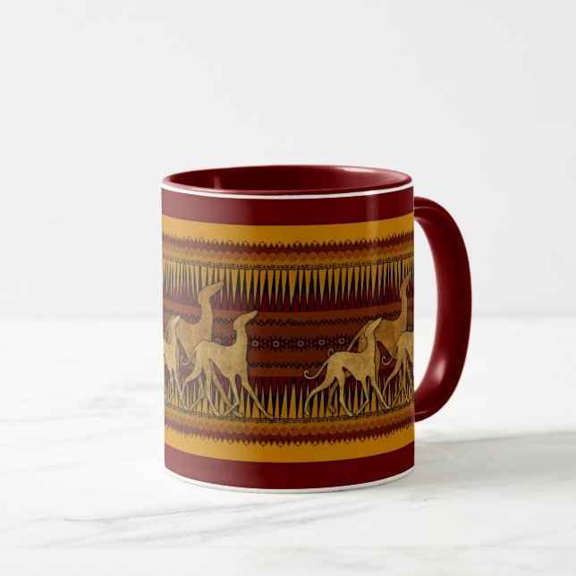 Caneca Mug Azawakh (Frente Esquerda)