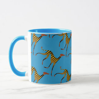 Caneca Mug Azawakh stylisé