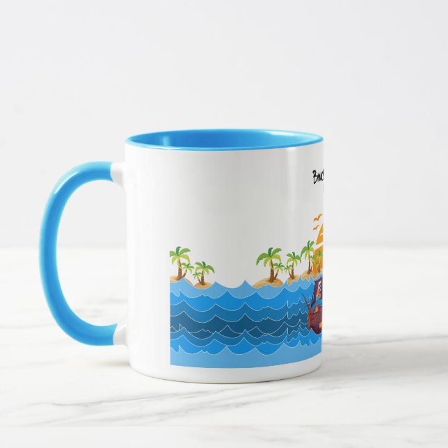 Caneca Mug Beach & Coconut - BruceWnTv (Esquerda)