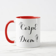 Mug bicolore 6 Carpe Diem