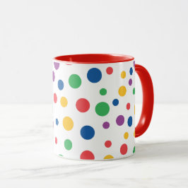 Caneca Mug "Bolinhas"