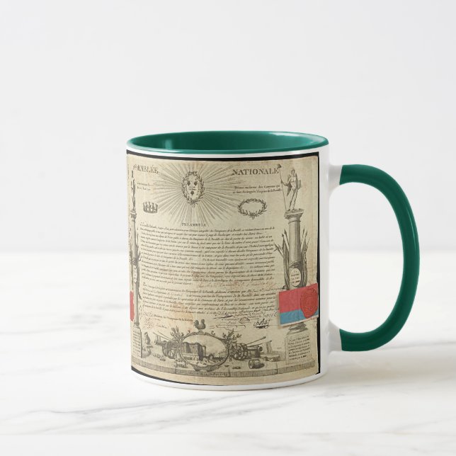Caneca Mug Brevet de vainqueur de la Bastille (Direita)
