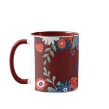 Mug Café De Dois Tons