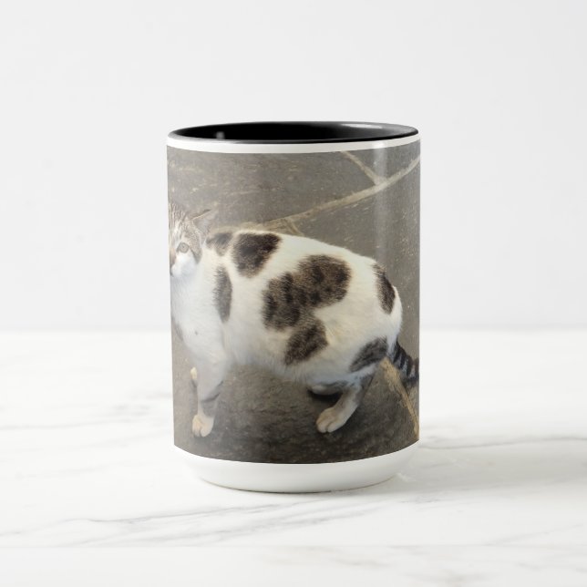 Caneca Mug Cat Personalizável - escolha estilo e cor (Centro)
