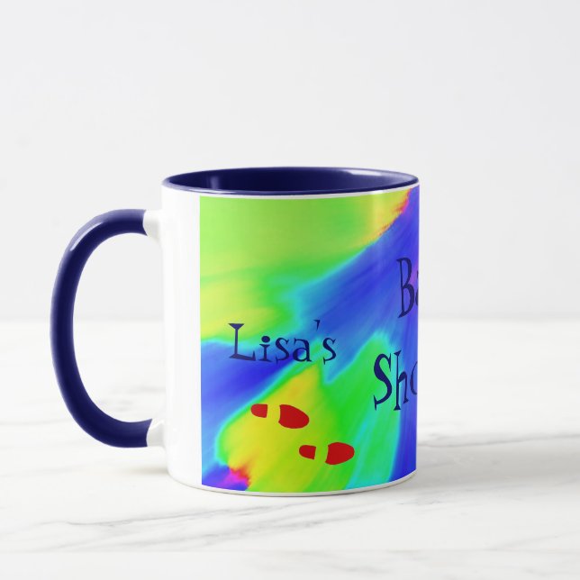 Caneca Mug "Chá de fraldas I" - Personalizável (Esquerda)