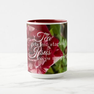 Caneca Mug - Chá e Jesus