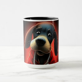 Caneca Mug Chien Rouge