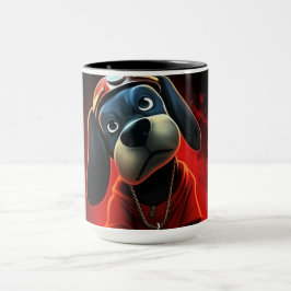 Caneca Mug Chien Rouge