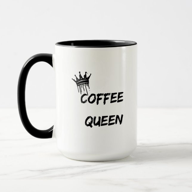 Caneca Mug , coffee, Queen  (Esquerda)