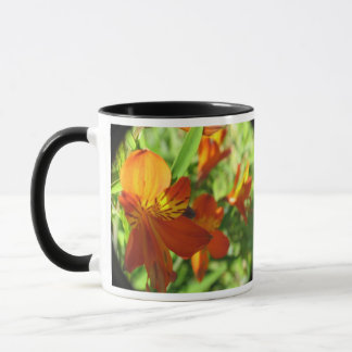 Caneca Mug com flores