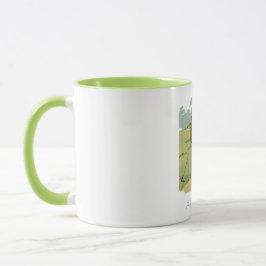 Caneca Mug Combo de Golfer Vintage Personalizado