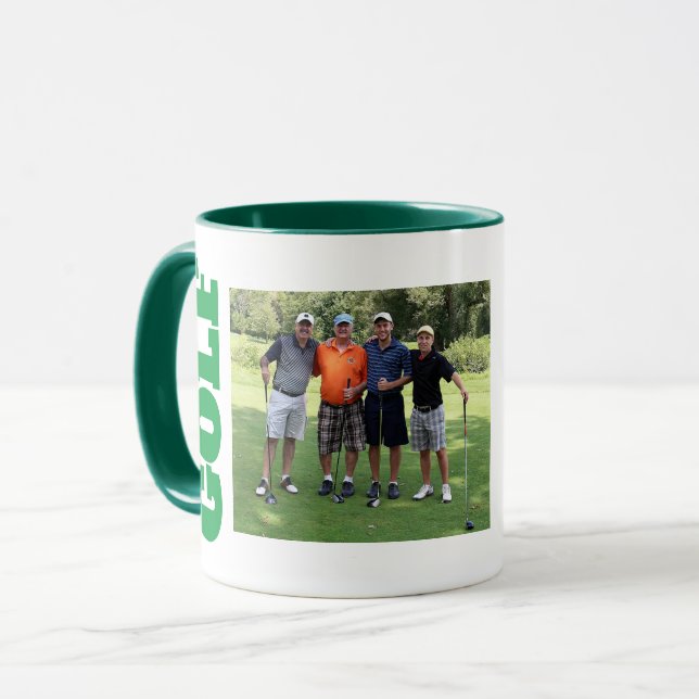 Caneca Mug Comemorativo do Evento de Golfe (Frente Esquerda)