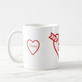 Caneca Mug - Corações Encerrados