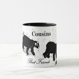 Caneca Mug Cousins - Melhores Amigos Para Sempre
