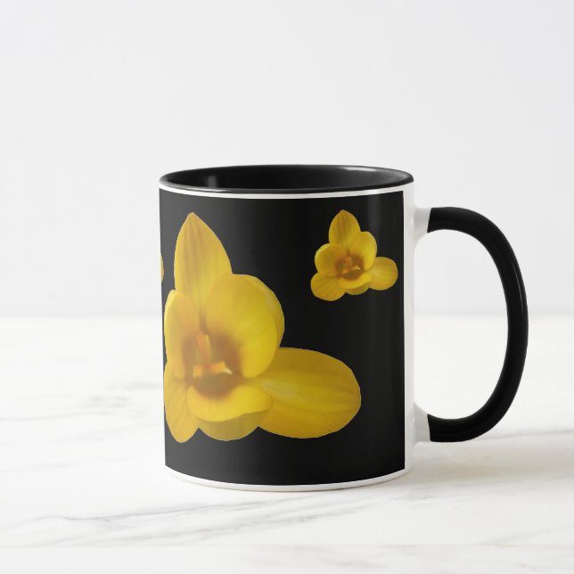Caneca Mug Crocus Amarelo (Direita)