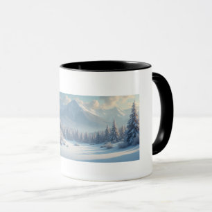 Caneca Mug da paisagem de inverno