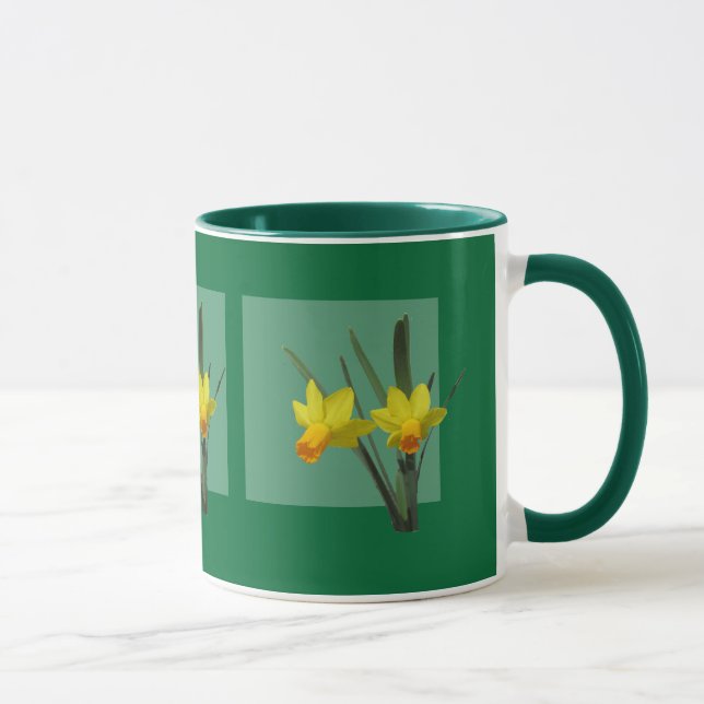 Caneca Mug - Daffodils Enquadrados (Direita)