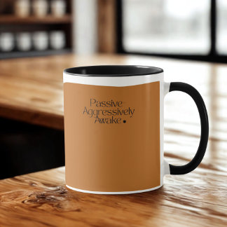Caneca Mug De Acorda Apaixonado Agressivamente - Taça De