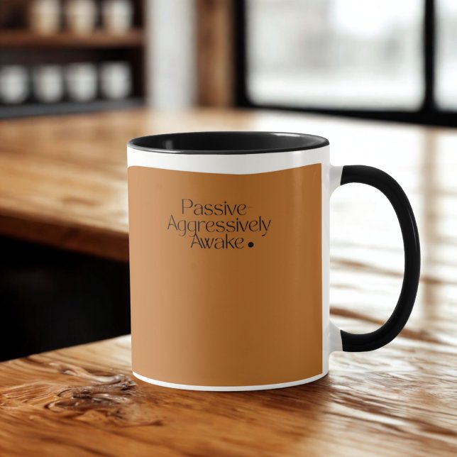 Caneca Mug De Acorda Apaixonado Agressivamente - Taça De  (Criador carregado)