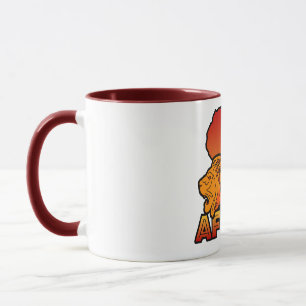 Caneca Mug de África - escolha estilo e cor