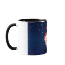 Mug de Alça de Cor Personalizada - Taça de Café Co