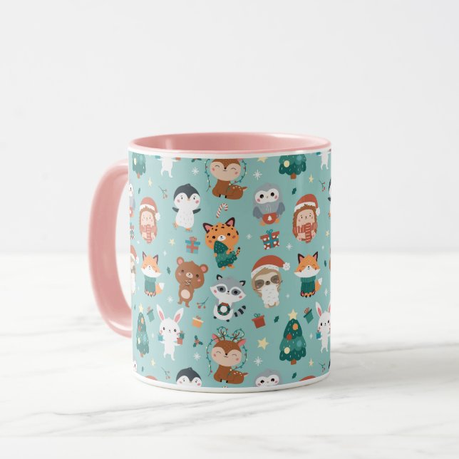 Caneca Mug de Animais Adoráveis (Frente Esquerda)