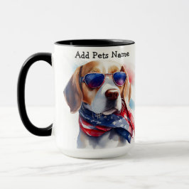 Caneca Mug de Beagle Personalizado